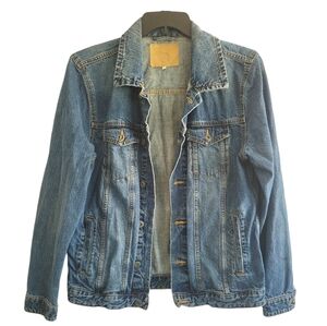 True Craft Medium Wash Denim Jean Jacket Size S